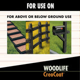 Wolman Woodlife Black Water-Based Wood Preservative 1 gal, Pack of 4