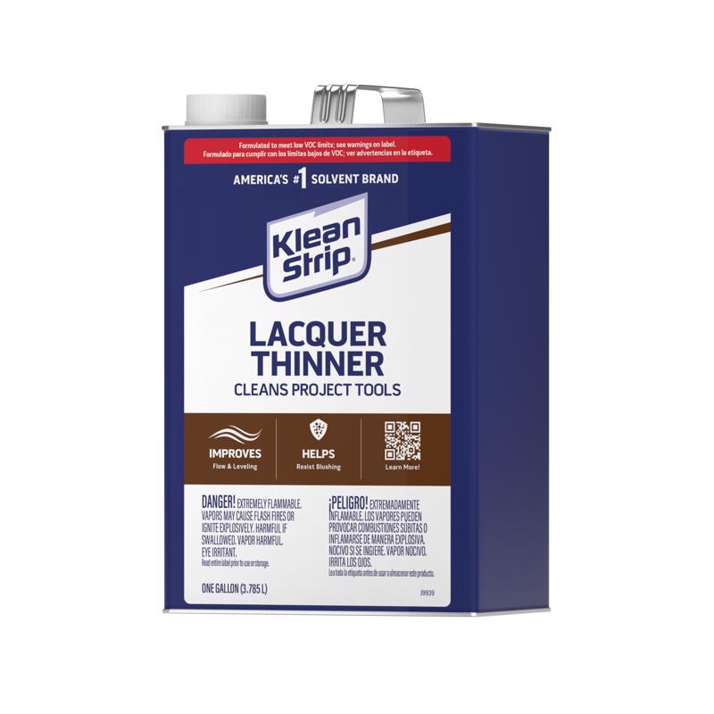 Klean Strip Acetone Lacquer Thinner 1 gal, Pack of 4