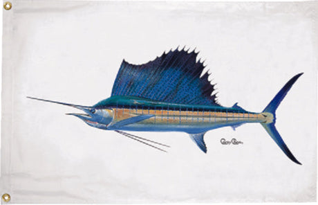 Taylor Carey Chen Offshore Fish Flag