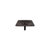 Attwood 1002S Lock'N-Pin 3/4" Pin Seat Mount Black E-Coated w/o Spring