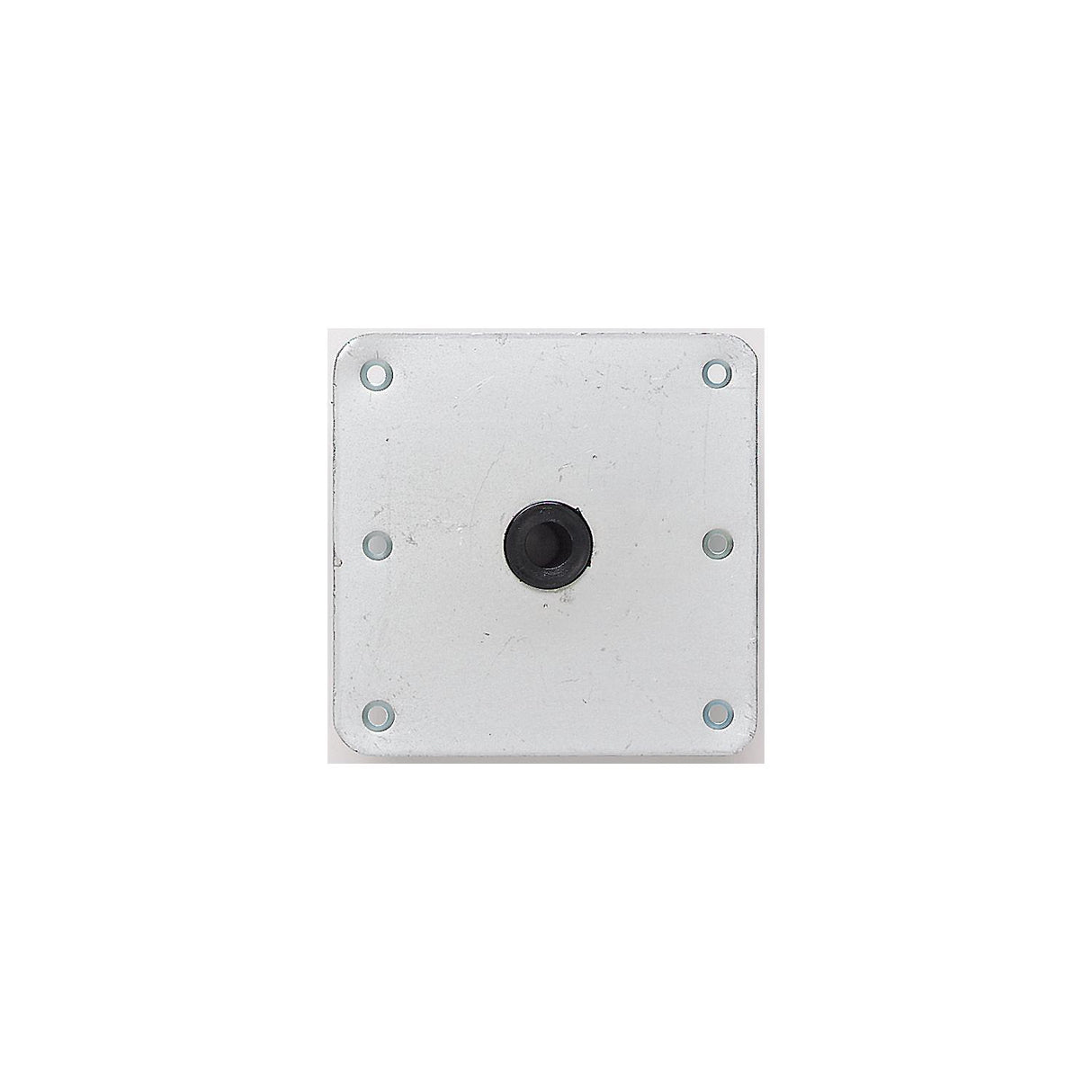 Attwood Lock'N-Pin 3/4″ Base Plate 7″ x 7″ Threaded Zinc Plated Steel