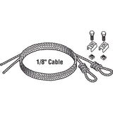 Prime-Line GD 52102 Aircraft Safety Cable, Carbon Steel, Galvanized