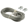 Prime-Line GD 52102 Aircraft Safety Cable, Carbon Steel, Galvanized