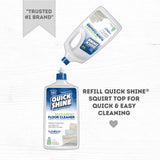 Holloway House Quick Shine Fresh Scent Multi-Surface Floor Cleaner Liquid 27 oz, Pack of 6