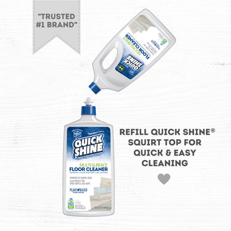 Holloway House Quick Shine Fresh Scent Multi-Surface Floor Cleaner Liquid 27 oz, Pack of 6