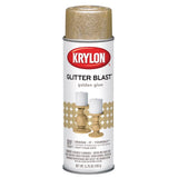 Krylon Glitter Blast Golden Glow Spray Paint 5.75 oz, Pack of 6, Pack of 6