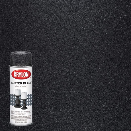 Krylon Glitter Blast Starry Night Spray Paint 5.75 oz, Pack of 6
