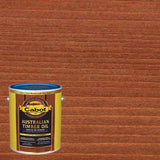 Cabot Australian Timber Oil Low VOC Transparent Jarrah Brown Oil-Based Australian Timber Oil 1 gal, Pack of 4