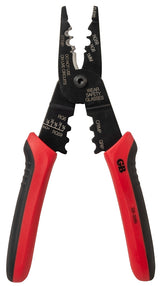 Gardner Bender GS-3589 Cutter and Stripper, 3/8 in Wire, 3/8 in Cutting Capacity, 8 in OAL, Cushion-Grip Handle