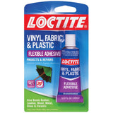 Loctite Vinyl, Fabric & Plastic High Strength Polyurethane Clear Flexible Adhesive 1 oz, Pack of 6
