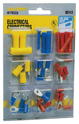 Calterm 05145 Terminal Kit, 22 to 10 AWG Wire, 40/PK