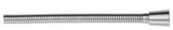 Delta Universal Showering Series 75020 Extendable Hose, 1/2 in Connection, IPS, 82 in L Hose, Metal, Chrome Plated