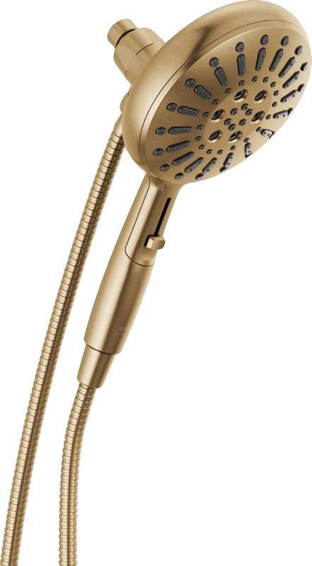 Delta Lumicoat, SureDock 54910-CZ-PR-PK Magnetic Hand Shower, 1/2 in Connection, 1.75 gpm, 7-Spray Function, Metal