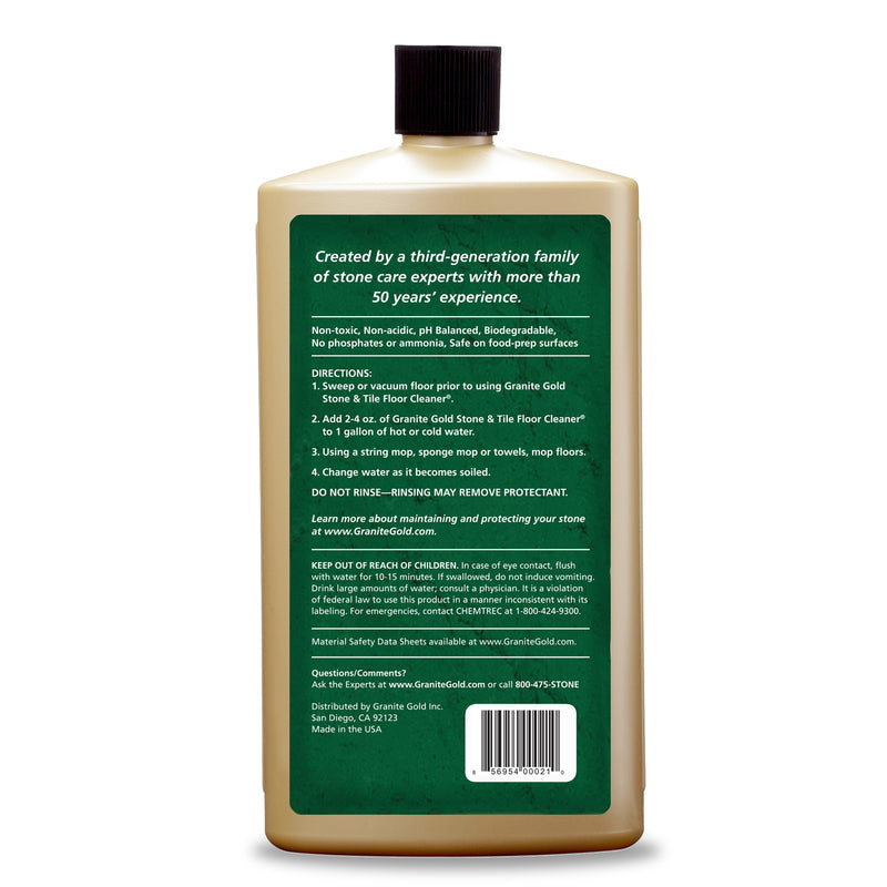 Granite Gold Stone & Tile Citrus Scent Floor Cleaner Liquid 32 oz