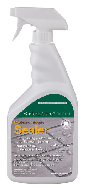 Custom Building Products SurfaceGard Commercial and Residential Penetrating Grout and Tile Sealer 24, Pack of 3