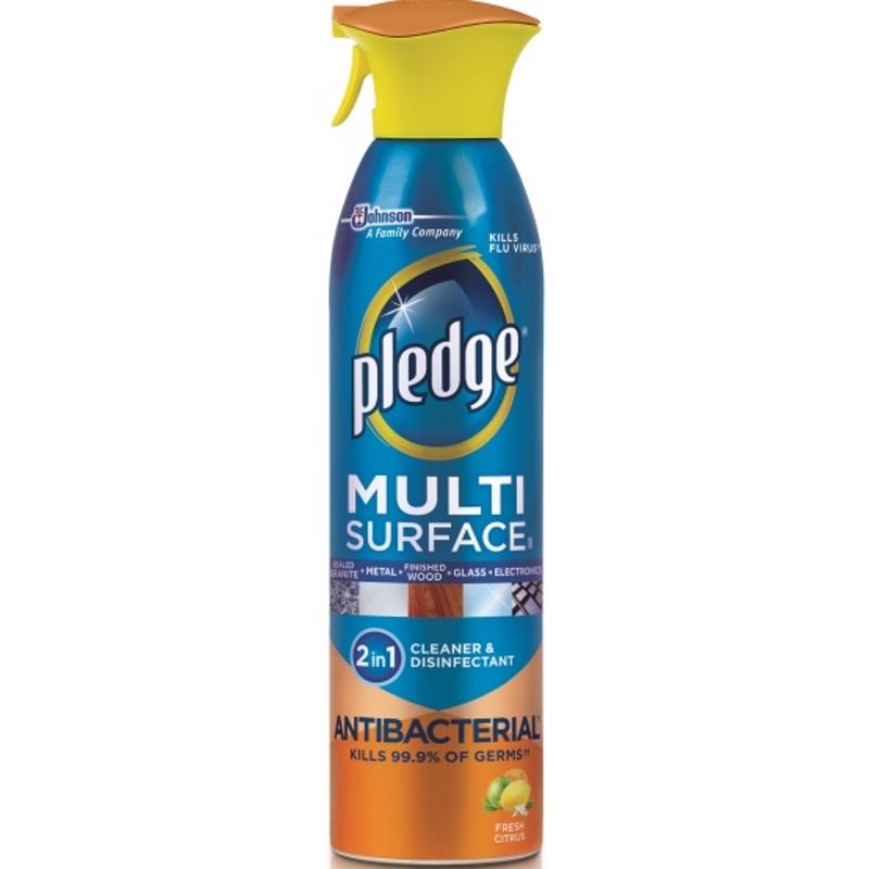 Pledge Citrus Scent Multi-Surface Cleaner Liquid 9.7 oz, Pack of 6