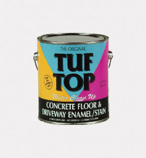 Tuf-Top Semi-Gloss Clear Tint Base Water-Based Latex Floor and Driveway Sealer 1 gal, Pack of 4