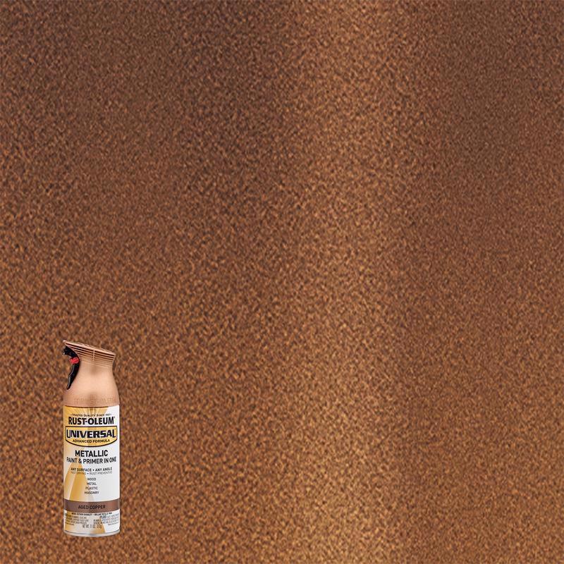 Rust-Oleum Universal Metallic Aged Copper Metallic Spray Paint 11 oz