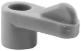 Make-2-Fit PL 7741 Window Screen Clip with Screw, 5/16 in D Dimensions, Plastic, Gray, 12/PK