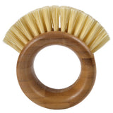 Full Circle The Ring 2.7 in. W Medium Bristle 2.7 in. Bamboo Handle Vegetable Brush
