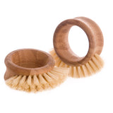 Full Circle The Ring 2.7 in. W Medium Bristle 2.7 in. Bamboo Handle Vegetable Brush