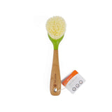 Full Circle 2.1 in. W Medium Bristle 5.6 in. Bamboo Handle Dish Brush