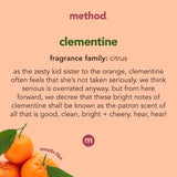 Method Clementine Scent Liquid Dish Soap 18 oz 1 pk, Pack of 6