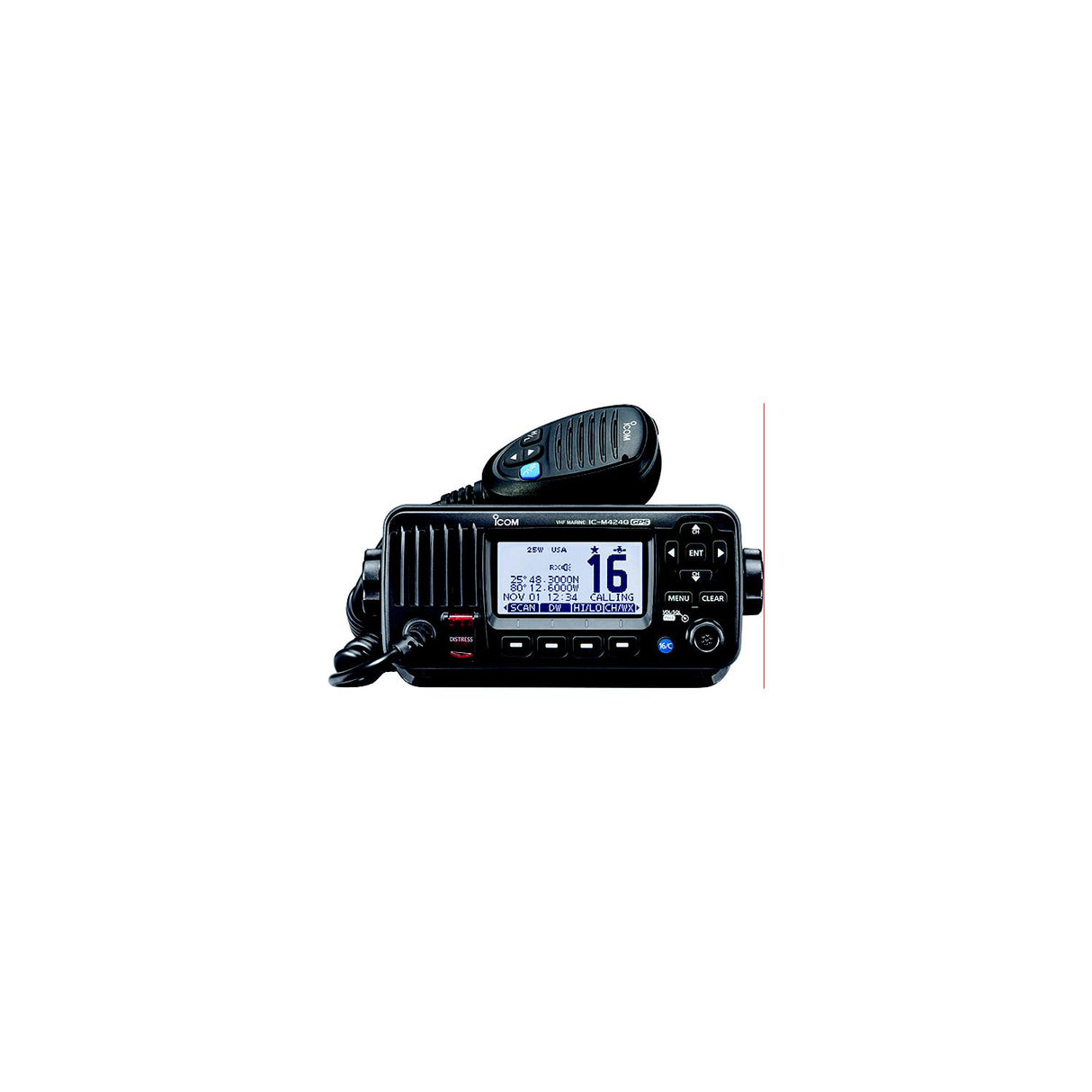 VHF MARINE TRANSCEIVER W/GPS