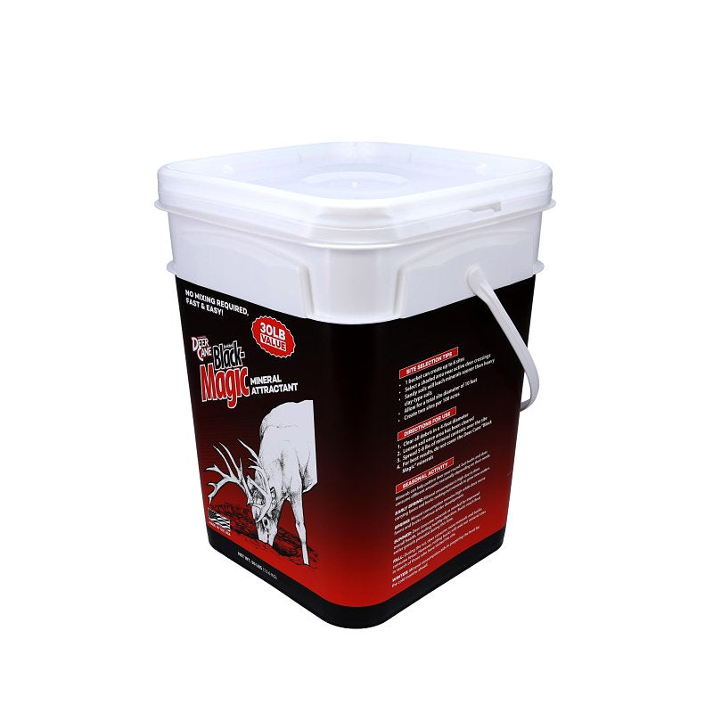 Evolved Deer Cane Black Magic Series EVO64505 Deer Attractant, Molasses, 30 lb Tub