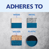 Rust-Oleum Painter's Touch 2X Ultra Cover Satin Lagoon Paint+Primer Spray Paint 12 oz, Pack of 6