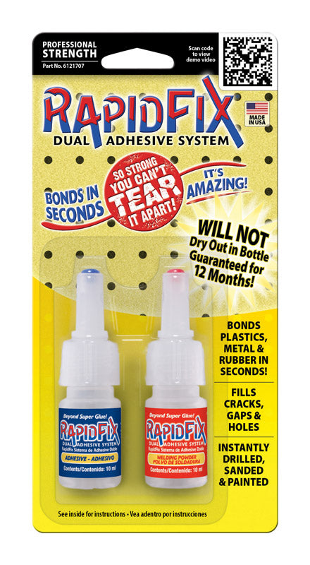 Rapid Fix High Strength White Dual Adhesive