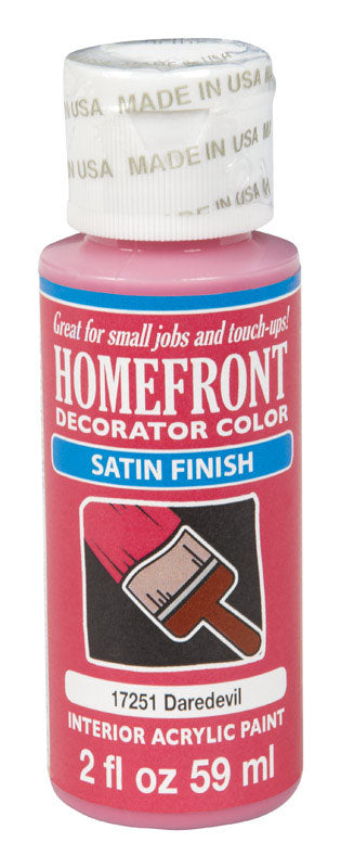 Homefront Satin Daredevil Hobby Paint 2 oz, Pack of 3