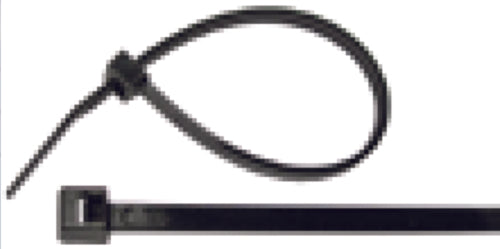 11IN BLACK TIE 50 LB