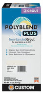 Custom Polyblend Plus PBPG38110 Non-Sanded Grout, Bright White, 10 lb Box