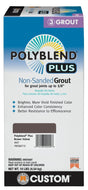 Custom Polyblend Plus PBPG64710 Non-Sanded Grout, Brown Velvet, 10 lb Box