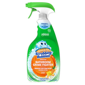 Scrubbing Bubbles Citrus Scent Bathroom Cleaner 32 oz Spray, Pack of 8
