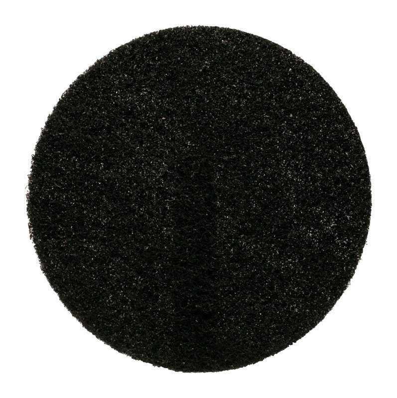 Gator 17 in. D Non-Woven Natural/Polyester Fiber Floor Pad Disc Black, Pack of 5