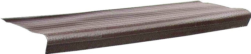 M-D 75572 Stair Tread, 24 in L, 9-1/8 in W, 0.08 in Thick, Vinyl, Brown, Pack of 24