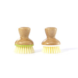 Full Circle Bubble Up 2.3 in. W Medium Bristle 1.5 in. Bamboo Handle Dish Brush