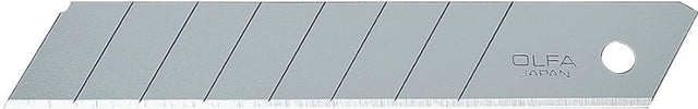 OLFA 5016 Knife Blade, 18 mm, Carbon Steel, 8-Point