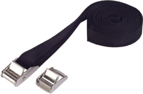SeaDog Webbing Cam Cast 304 Stainless Steel Buckle &amp; 1 x 8' Strap