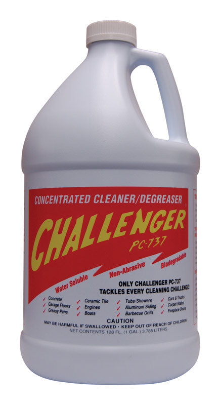 Challenger Mild Scent Cleaner and Degreaser 1 gal Liquid, Pack of 4