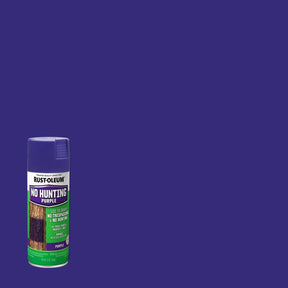 Rust-Oleum Gloss No Hunting Purple Spray Paint 12 oz, Pack of 6