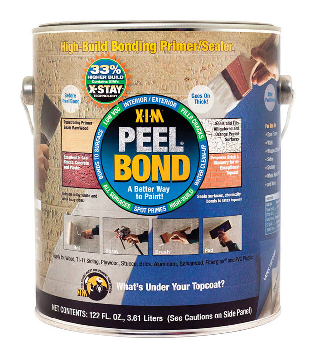 X-I-M Peel Bond Clear Acrylic Primer/Sealer/Bonder 1 gal, Pack of 2