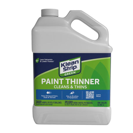 Klean Strip Green Petroleum Hydrocarbons Paint Thinner 1 gal, Pack of 4