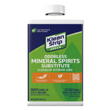 Klean Strip Green Mineral Spirits Oil-Based Thinner 32 oz, Pack of 4