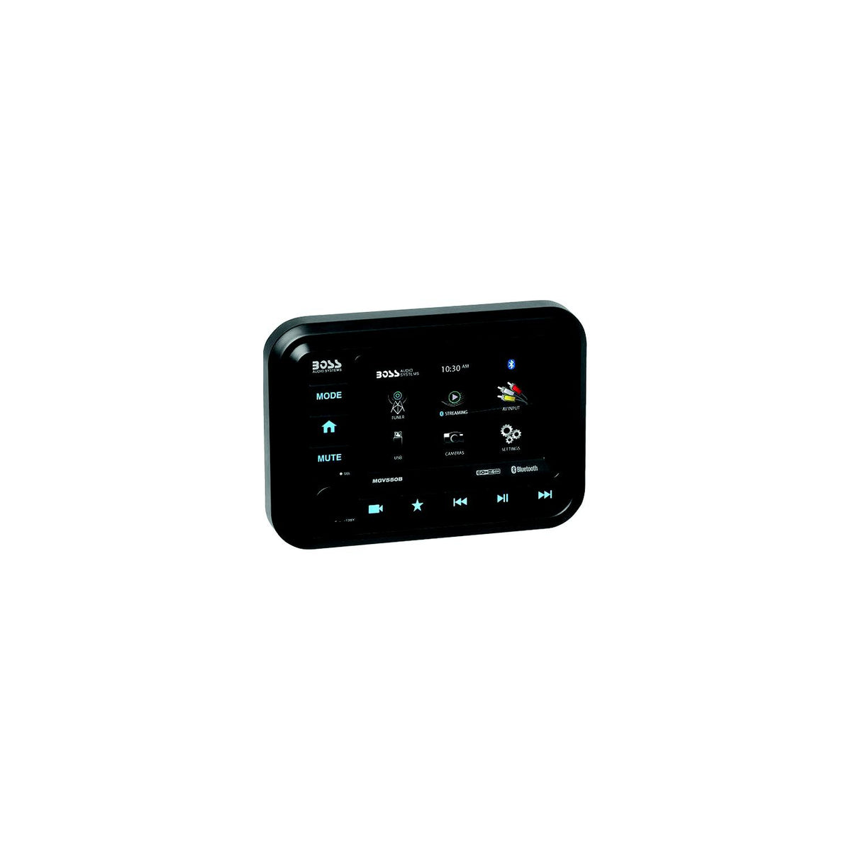 Boss Audio MGV550B Mech-Less Touchscreen Multimedia Player, Black