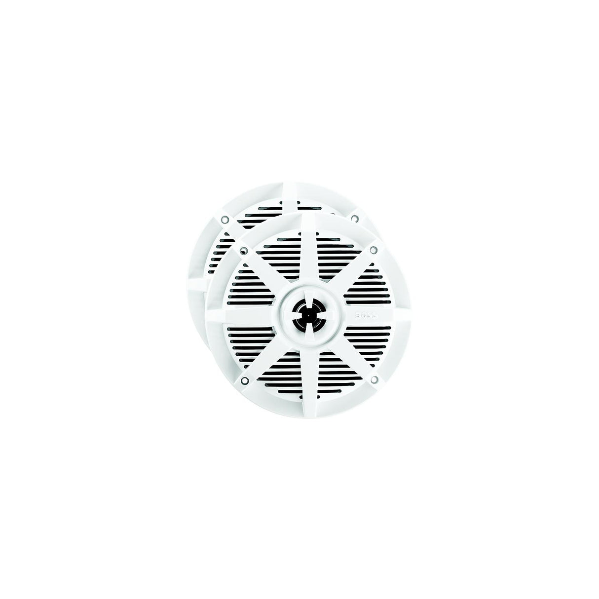 Boss 6-1/2" 2-Way Marine Speakers, White, pr.
