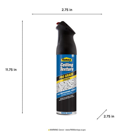 Homax Pro Grade White Water-Based Wall and Ceiling Texture Paint 14 oz