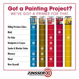 Zinsser White Water-Based Acrylic Mold Killing Primer 1 gal, Pack of 2